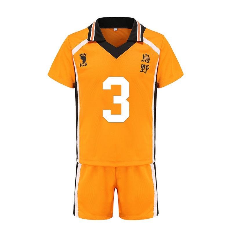 New Day Man Volleyball Less High School D Digital Printing Short Sleeve Shorts Cosplay Anime T-Shirt