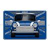 Austin Mini Rallye Seven N8 The classic British utility with a union jack bottom Metal Garage Club Bar Retro Tin Sign Posters