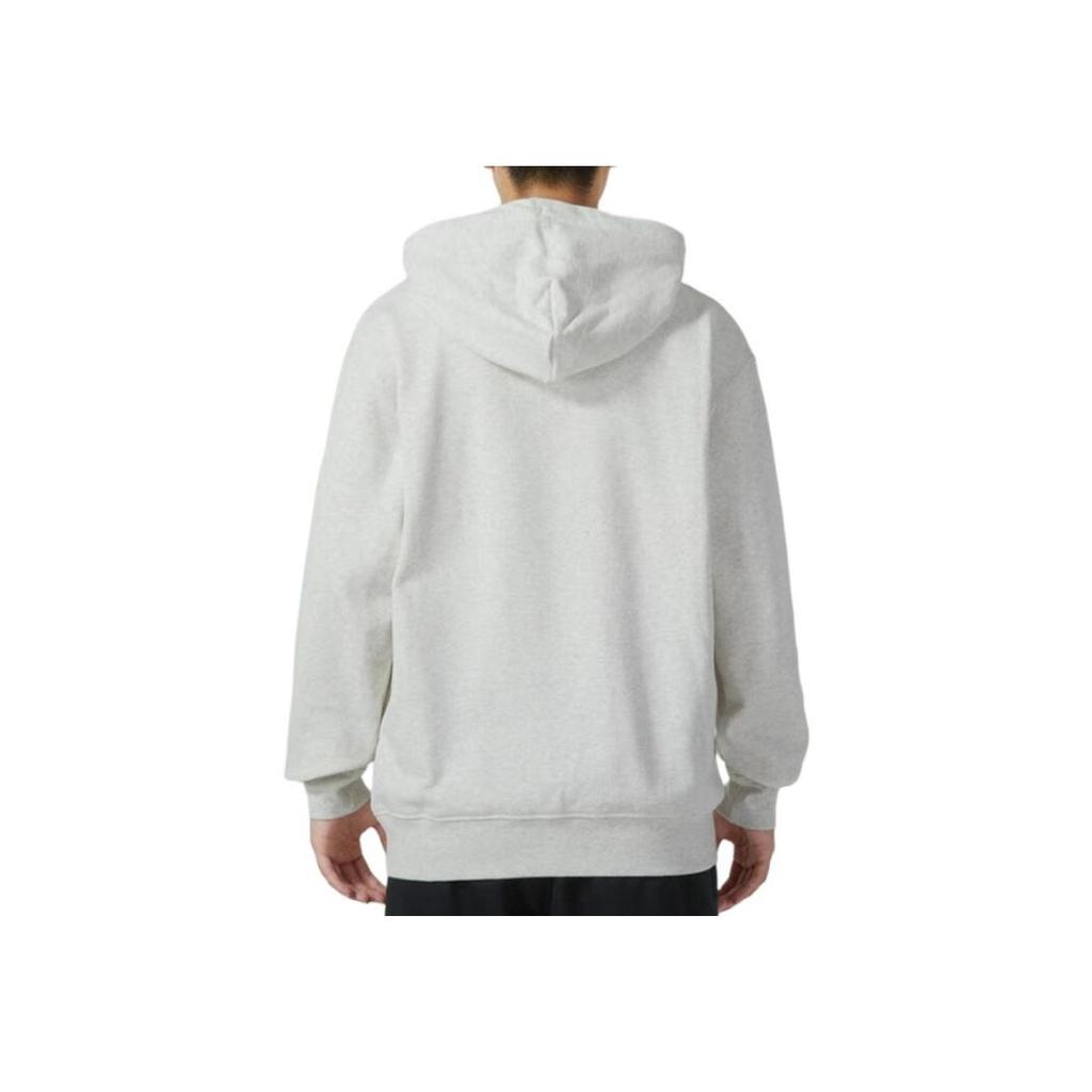 Jordan Logo Embroidered Drawstring Hoodie With French Terry Lining Men Hoodie White DQ7339-134