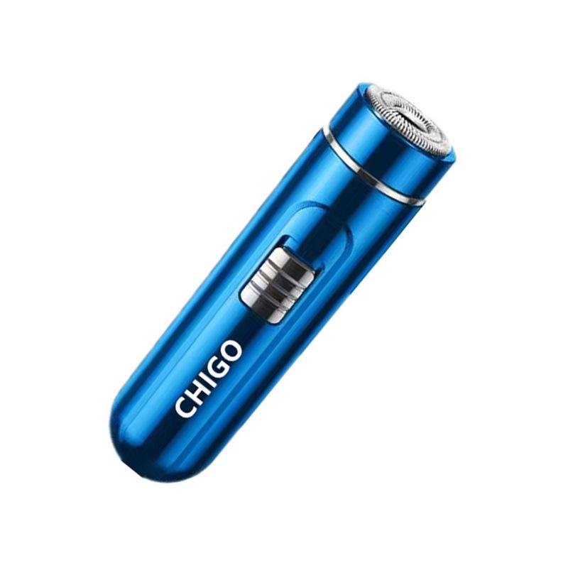 Chigo USB Rechargeable Men's Smart Electric Shaver - Portable & Washable Razor