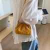 Luxusná kabelka, malá kabelka, jednoduchá vedrová kabelka, všestranná crossbody kabelka