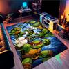 Ninja Turtles Adventure Area Rug Suitable for Indoor And Outdoor,Carpets for Kitchens, Homes, Offices, Living Rooms,Home Decor,Christmas Gift