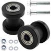 Windance 2 Stück 10mm Kettenroller Umlenkrolle mit Bolzenmutter, Kettenspanner Führungsrad für 125cc 140cc 160cc SSR XR125 CRF50 KLX110 Motorrad Pit Dirt