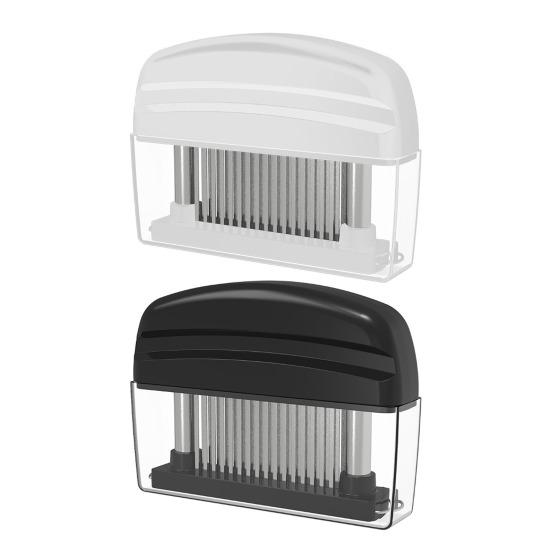 Manual Meat Tenderizer with 48 Needles Stainless Steel Meat Tenderizer Tool Beef Chicken Pork Meat Marinating Tool Kitchen Gadget
