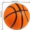 10Pcs Basketball Cake Toppers 3D Basketball Cake Pick Decorations for Sports Theme Babyshower Birthday  Party Supply Decorations