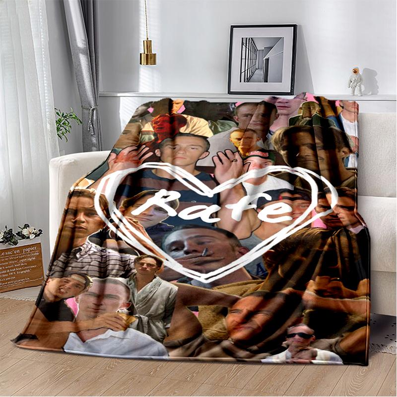3D Drew Starkey Rafe Cameron Soft Plush Blanket,Flannel Blanket Throw Blanket for Living Room Bedroom Bed Sofa Picnic Cover Gift