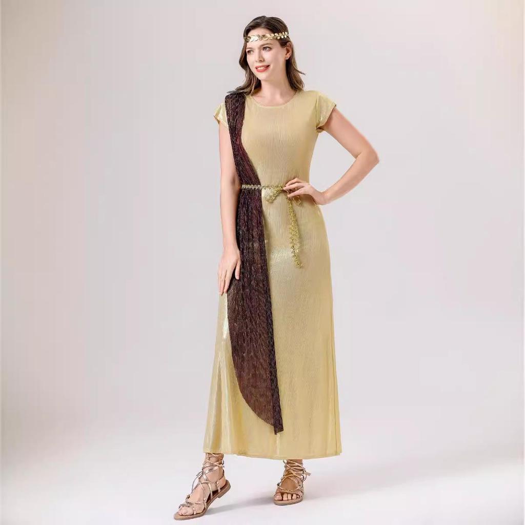 Kids & Adult Egyptian Pharaoh & Greek Goddess Costume
