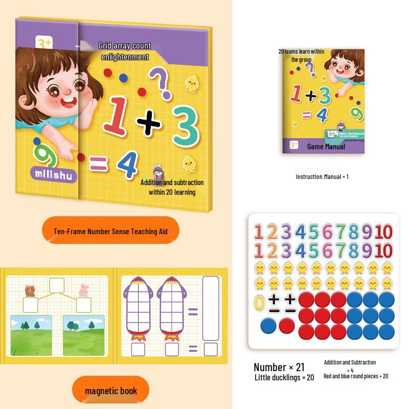 Magnetic Tangram Puzzle for Early Education - 1st & 2nd Grade
