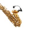 2.4GHz Wireless Sound Pickup Clip-on Instrument Microphone Clip Instrument Mic for Saxofone Professional Stage Performance