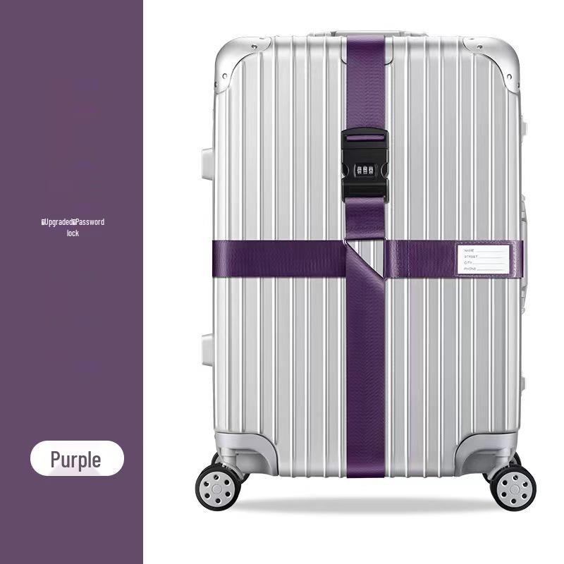 Cross Strap Suitcase Stabilizer: Secure Adjustable Travel Luggage Reinforcement