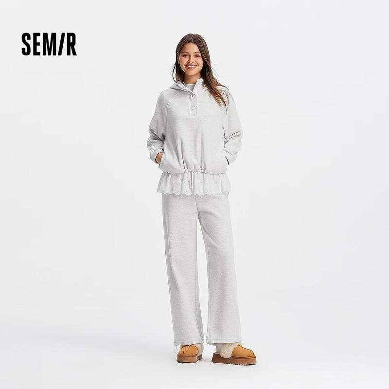 

Женский флисовый спортивный костюм-двойка с капюшоном Semir M