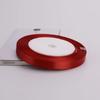 (25Yards/roll) 6/10/15/20/25/40/50mm Wine red Color Satin Silk Ribbon Handmade DIY Material Gift Wrapping Clothing Accessories