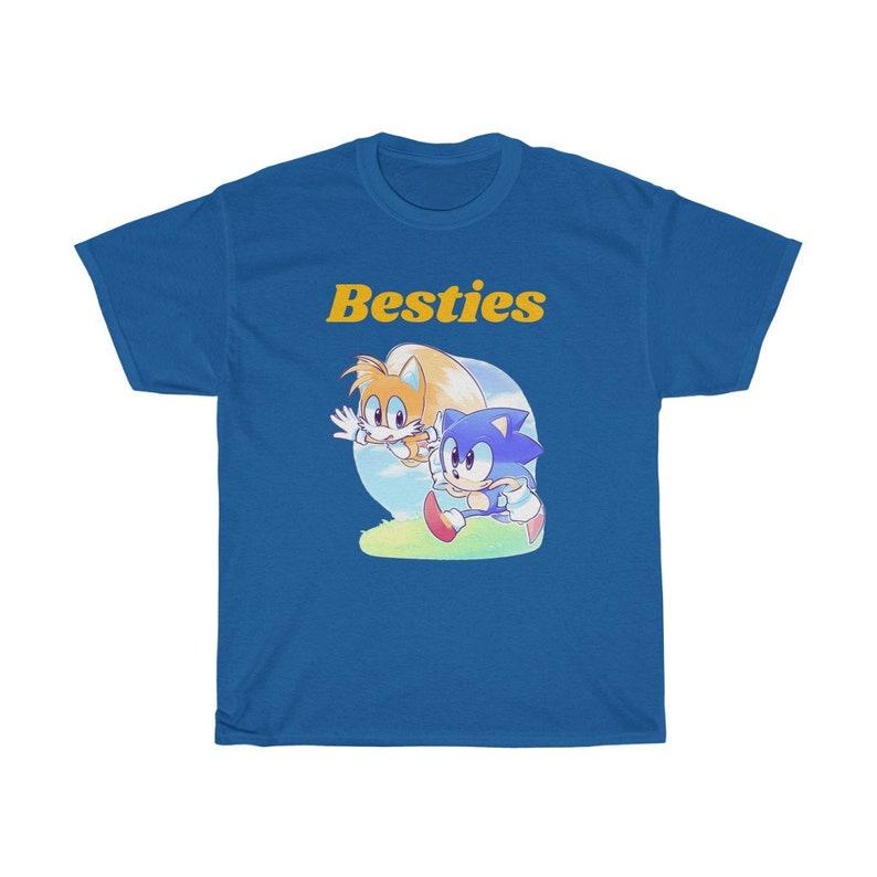 Sonic the Hedgehog and Miles  Tails  Prower Heavy Cotton Tee 160