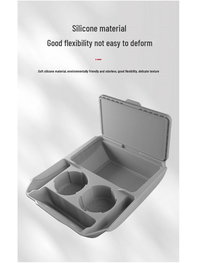 Zeekr 7X Silicone Storage Box for Center Console Glasses and Accessories
