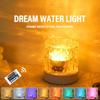 Water Ripples Lights Lamp Ocean Water Projector Light Luminorthe Lumena Lights Bedroom Decor 16 Colors Rotating Flame Nightlight