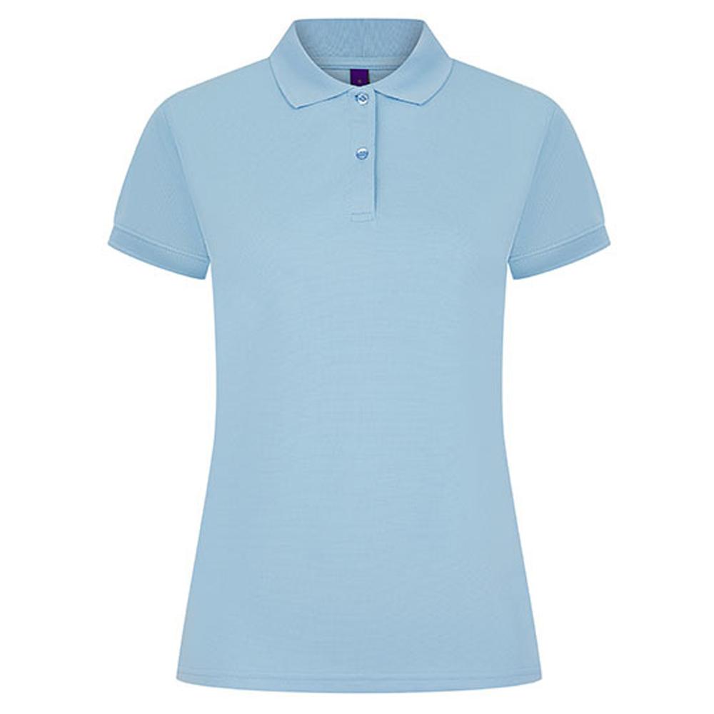 Henbury Womens/Ladies CoolPlus Moisture Wicking Polo Shirt