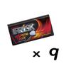 Kracie Frisk Extreme Black Black Mint X 9 Pieces 31.5g