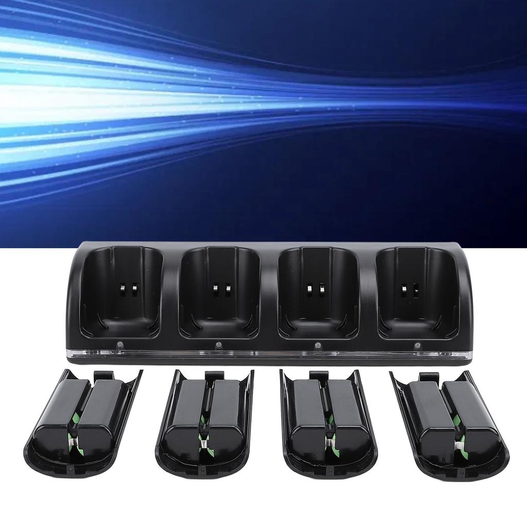 Controller  R Station for   Remotes Controller  R Dock Station with 4 Pack 2800mAh Re Able Battery