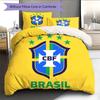CBF Brasil Pattern Bedding Home Decoration Birthday Gift (1 * Duvet Cover + 2 * Pillowcase, Without Core)