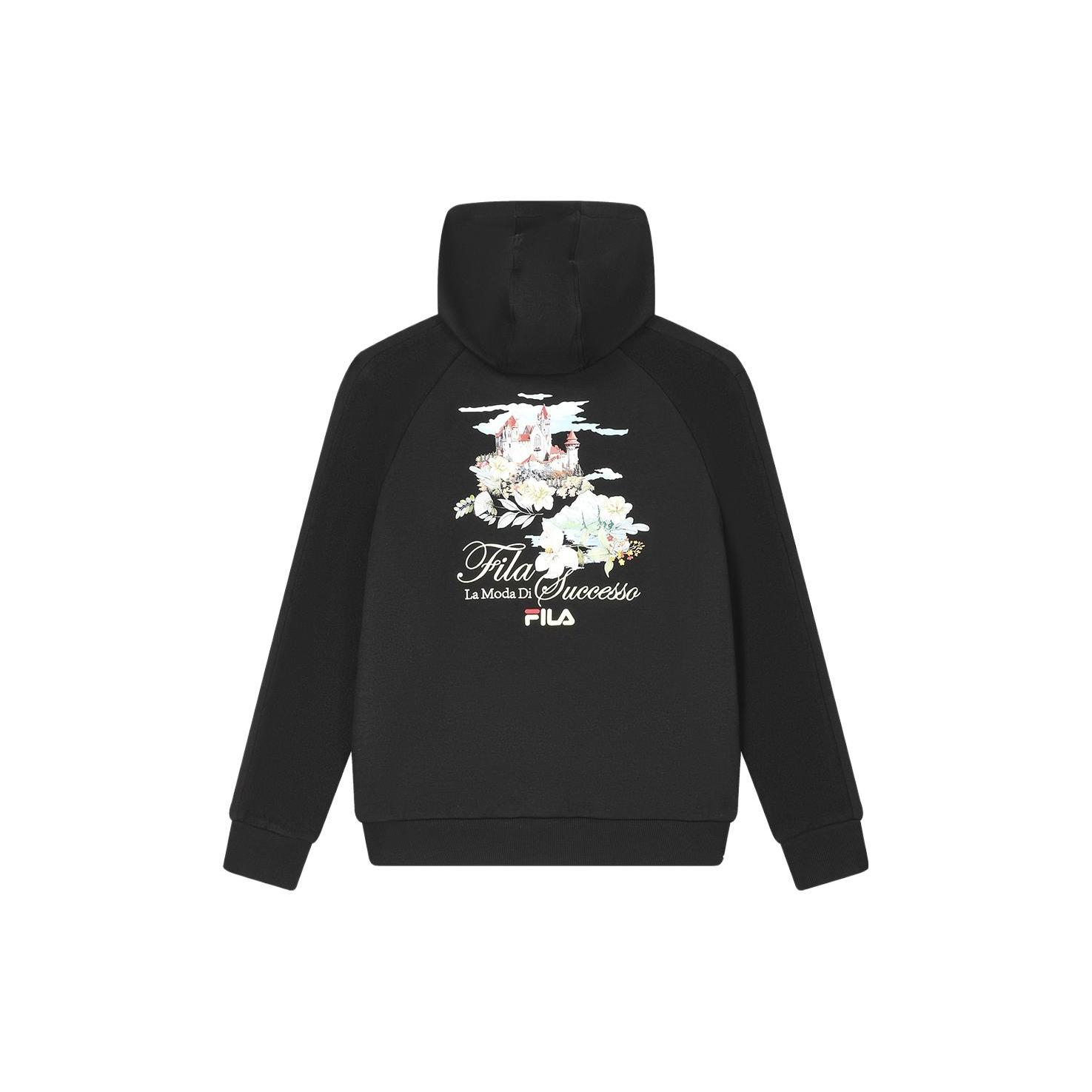 

New FILA Sweatshirt Women s Jet Black F11W348230F-BK L