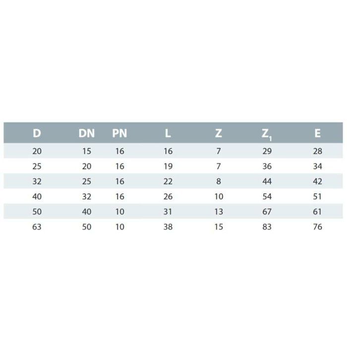 Té PVC-U 45° 32mm PN16 Raccord Muffe pour Tuyauterie Durable