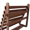 Wooden Tray Wood  Earring Holder Anti-slip Jewelry Stall Display Retro Earring Rack  Rings