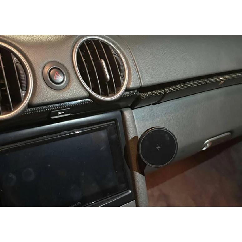 Sada držáku telefonu do přihrádky na rukavice Pro Mag Safe Pro Porsche 997 911 Model s levostranným řízením LHD Nabíjecí kabel do auta Bezdrátově kompatibilní