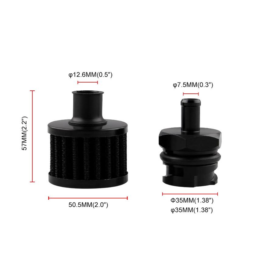 Billet Aluminum Valve Cover Oil Cap W/ Breather For LSX LS1/LS6/LS2/LS3/LS7