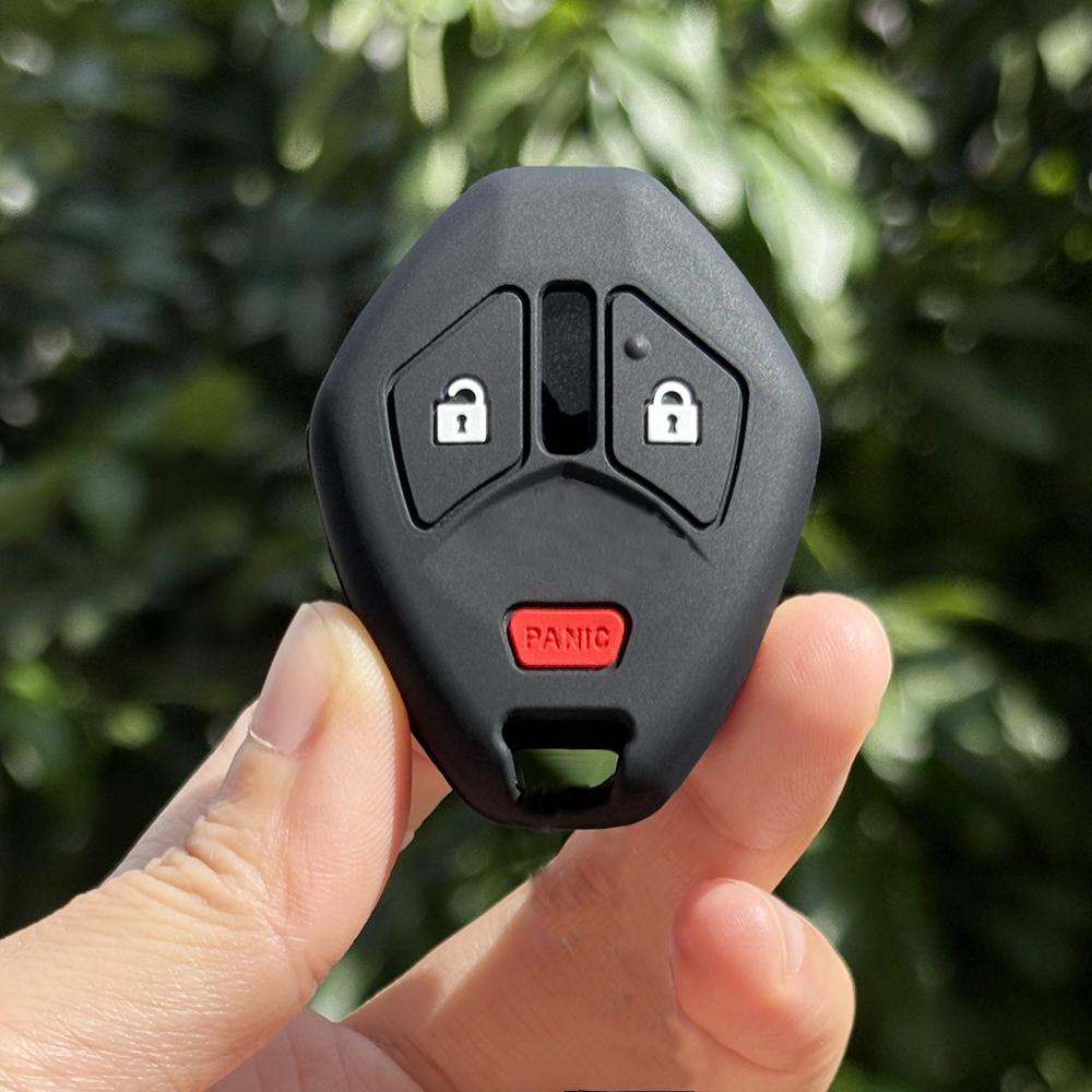 

Silicone Car Key Case For Mitsubishi Lancer Evolution Galant Eclipse Remote Key Chain Cover Shell Remote Key Protect