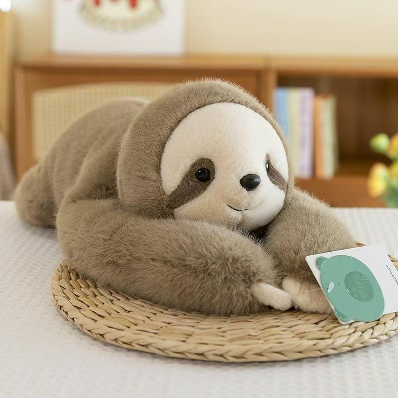 30/45/65cm Kawaii Alta Qualità Animale della Foresta Cuscino Peluche Morbido Carino Braccia Lunghe Bradipo Giocattolo di Peluche Decorazione per la Casa Regalo per Bambini Cuscino
