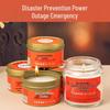 Odorless Smokeless Emergency Candles: Windproof, Waterproof, Earthquake & Power Outage Survival Lighting