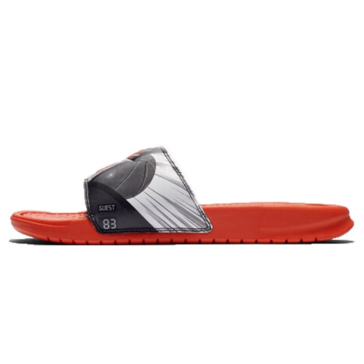 

New Nike Benassi Jdi Print Team Orange CI1954-016 41