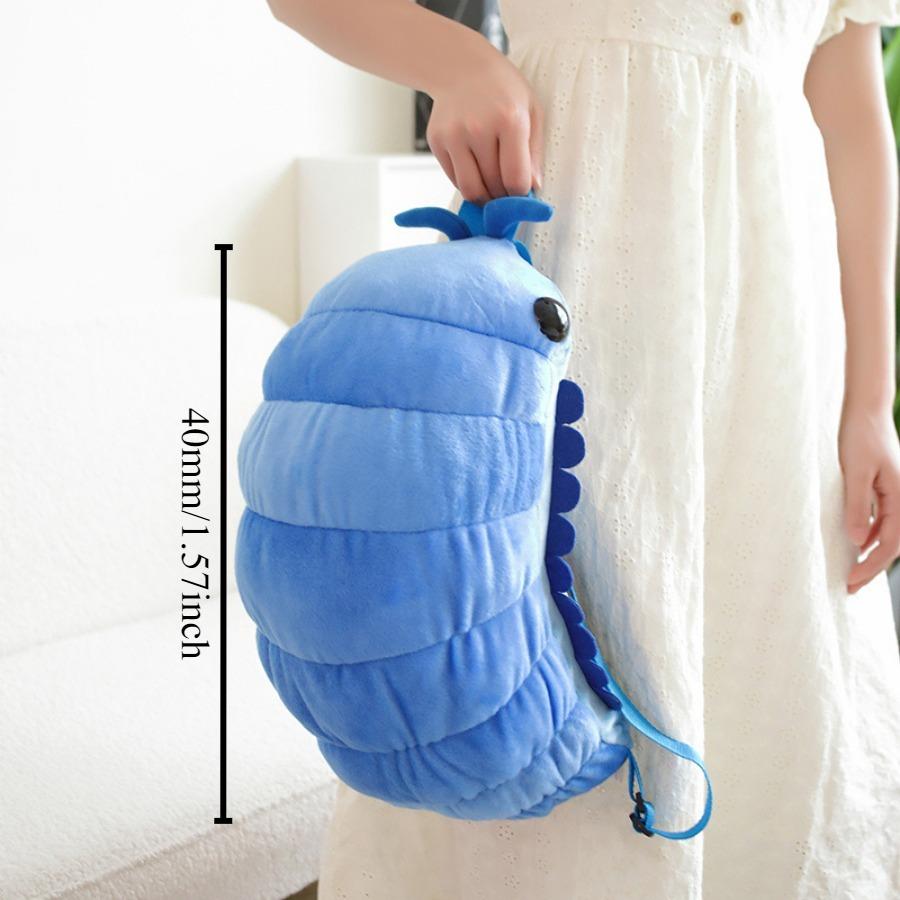 Plyšová hračka hmyz Simulace Melounoví brouci Plyšové batohy Plyšová hračka Stuffed Plushie Hmyz Isopod Polštářek na spaní Dekorace do pokoje Dárek k narozeninám
