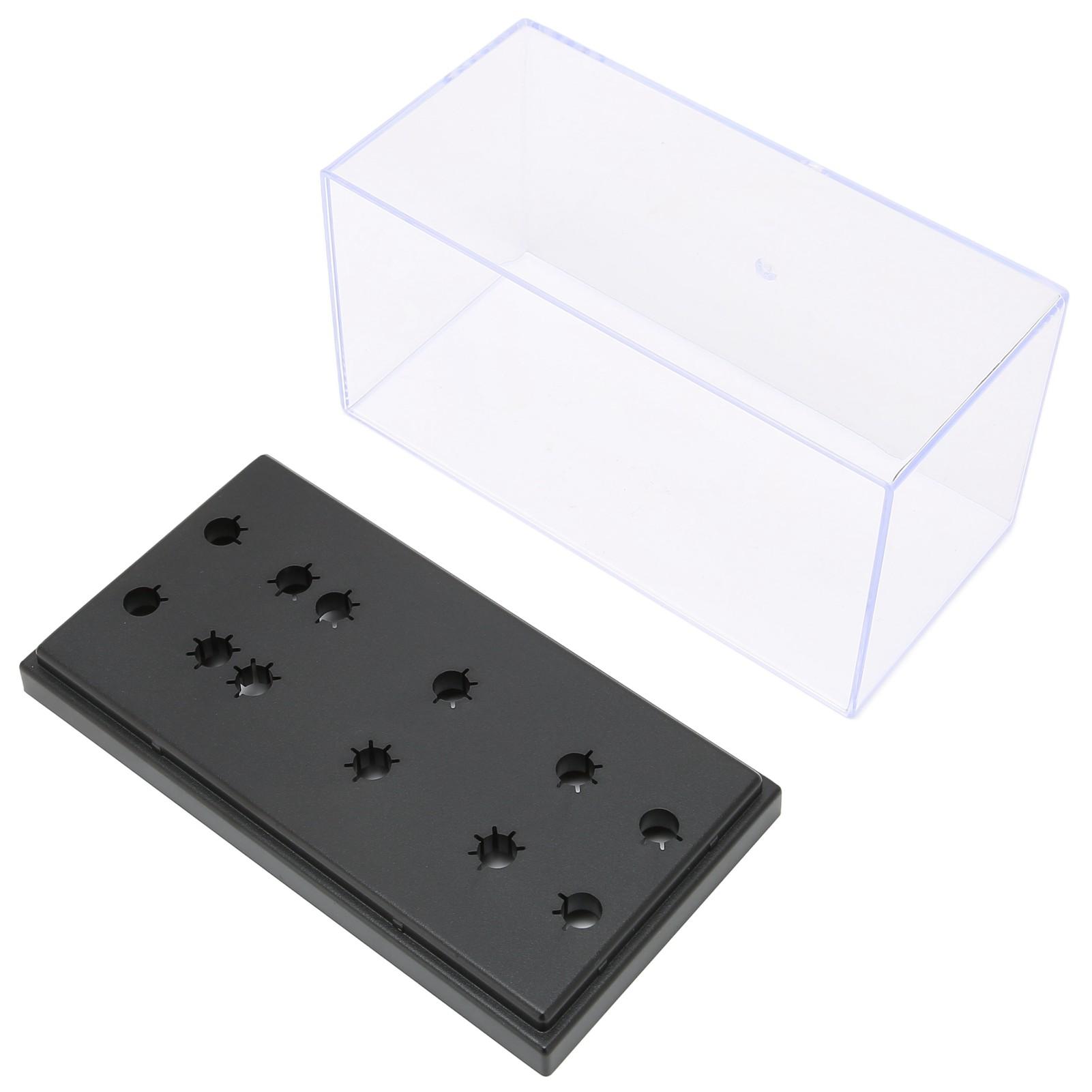 

Коробка для хранения головок фонографа Высококачественная стойка для длинных игл головок фонографа Коробка для демонстрации образцов