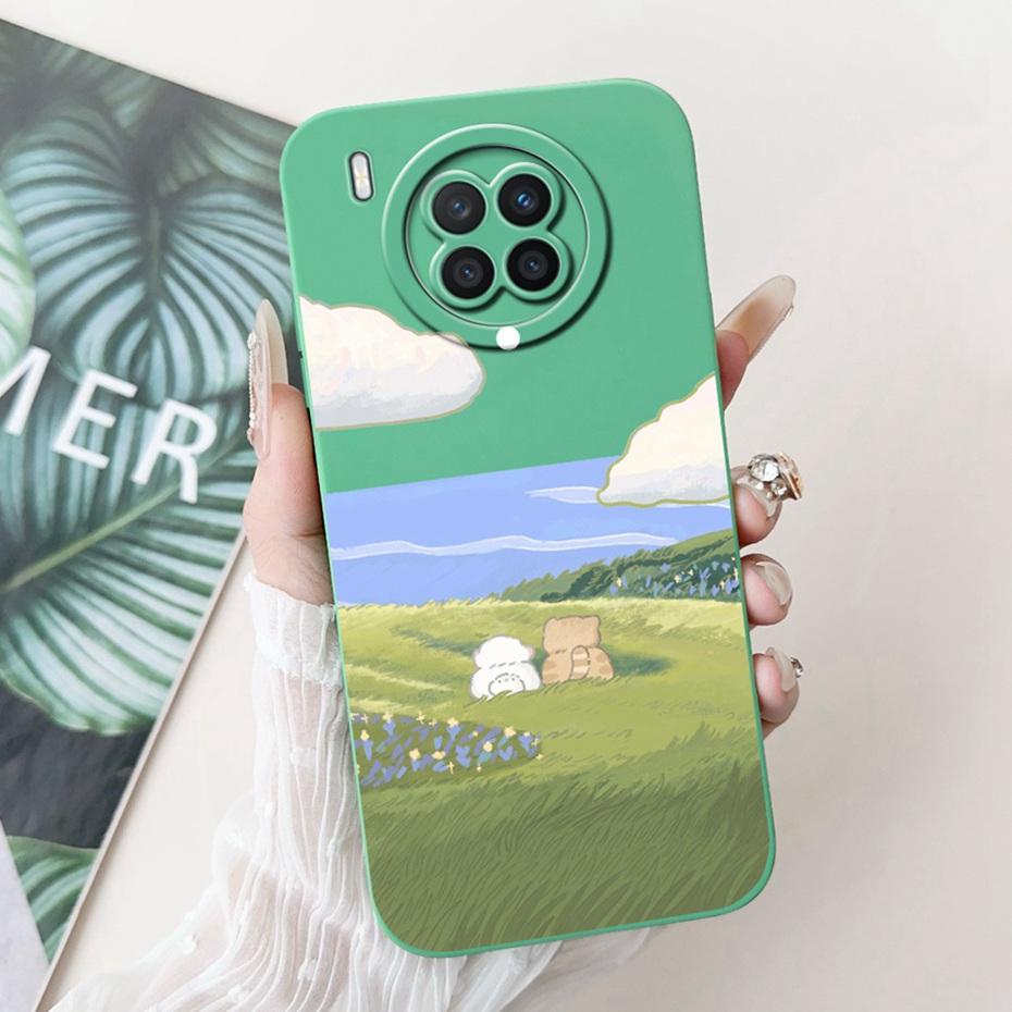 Lens Protective Case For Huawei Nova 8i NEN-L22 NEN-LX1 NEN-LX3 Cute Cartoon Soft Silicone Cover For Huawei Nova8i Phone Cases