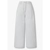 Women Curved Wide Fit Denim Pants 9106262205