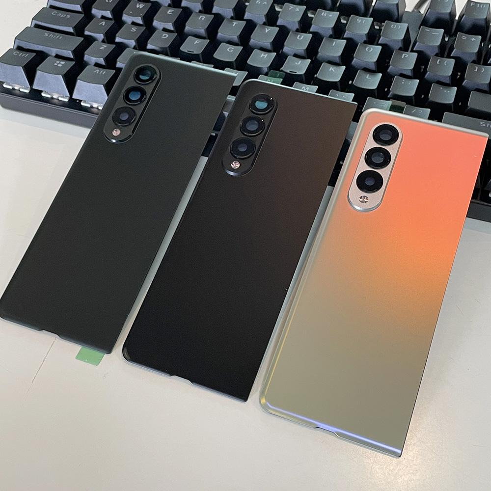 Rückglas Ersatz Gehäuseabdeckung für Samsung Galaxy Z Fold3 Fold 3 Rückseite Rückglas Hülle + Werkzeuge