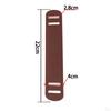 Leather Shoulder Strap Pad Fixing Thick PU Bag Cushion for Handbag