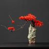 HGJH Artificial Foliage Plant Interior Ornament Welcome Pine Bonsai Green Tabletop Color 5 Living Room Entrance Tea Office Decoration Fake Good Luck