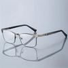 Unisex Fashion High-definition Anti-blue Light Reading Glasses Men's Business New Full-frame Glasses for Farsightedness +3.5+4.0