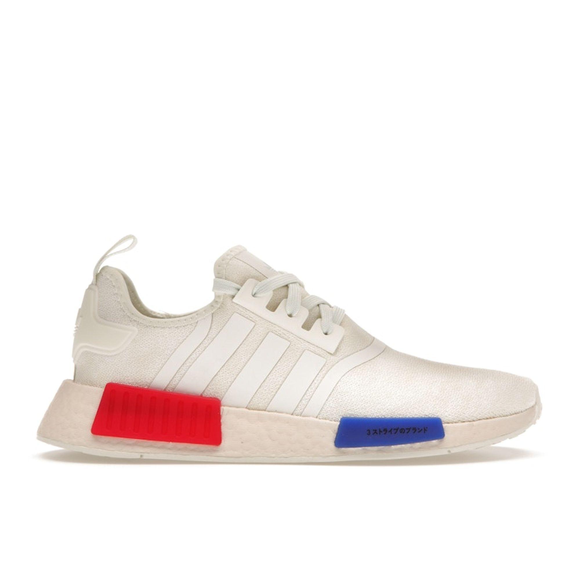 

Кроссовки унисекс adidas NMD_R1 White OG 2023 Cream White-Tint Glory-Red HQ4451 36