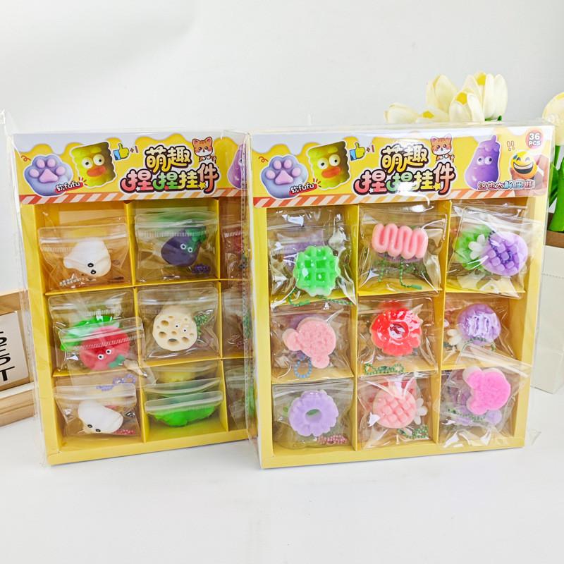Small Plush Dumpling Stress Relief Toys Pack With Grasp Ability For Kids And Adults