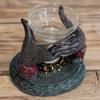 Oil Burner Buddha Om Hands Antique