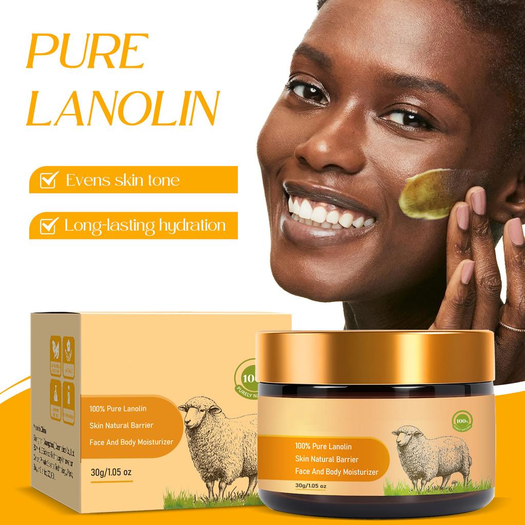 Krem lanolinowy głęboko odżywia, nawilża, ujędrnia i odświeża skórę