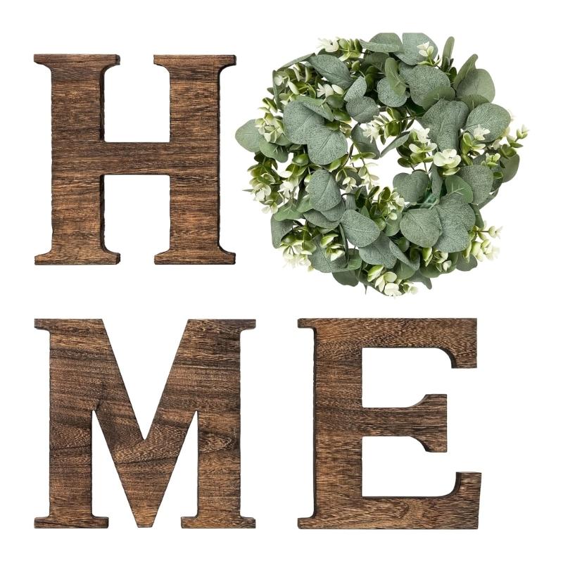Patricks Day Wood Welcome Sign Wall Hangings Pendants Decors Front Door Accent Decorative Plate Charm Home Detail