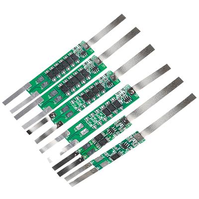 2S 7,4V 2A 3A 4,5A 6A 7,5A 9A 18650 Lithium-Batterie-Schutzplatine mit 2-9A MOS-Punkt-Nickelstreifen