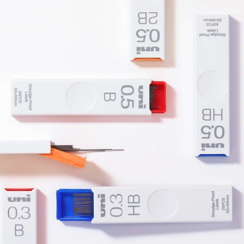 Mitsubishi Pencil sharp refill uni 0.5 2B