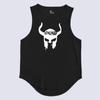 Brand Gym Stringer Tank Top Men Bodybuilding Clothing Dacron Sleeveless Shirt Man Fitness Vest Singlet Sportwear Workout Tanktop