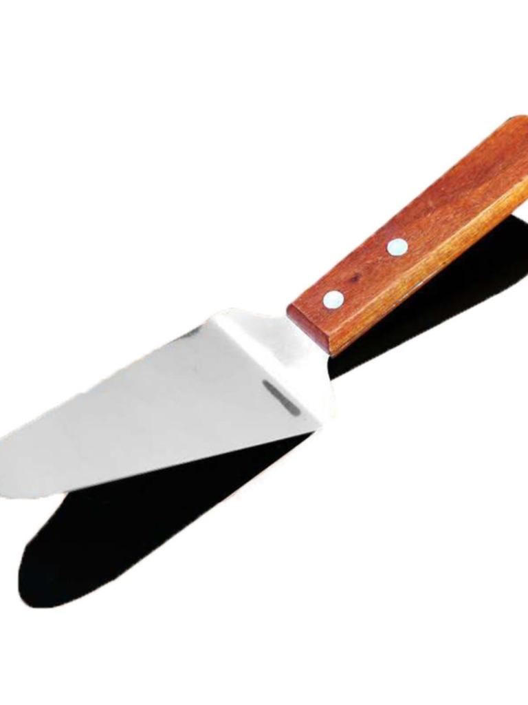 Wooden Handle Pizza, Cake & Steak Shovel - Triangle Blade for Baking