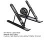 Computer Stand Laptop Holder with Cooling Fan High Stability Height Adjustable Universal Portable Notebook Laptop Bracket